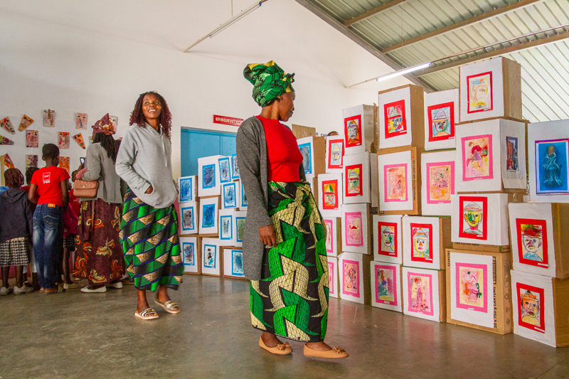 Creatividad y talento en Xai-Xai