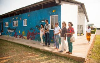 Una visita muy esperada - Visitando las instalaciones, Área de Juegos - Centro Munti de Khanimambo