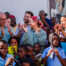 Familia Luzárraga durante su visita a Khanimambo